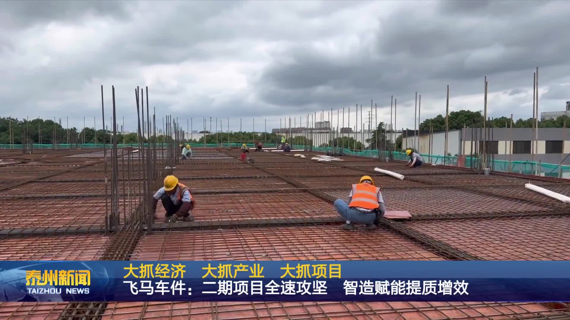 大抓经济 大抓产业 大抓项目  飞马车件：二期项目全速攻坚 智造赋能提质增效